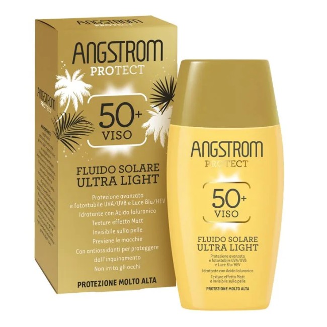 Angstrom Fluido Viso Opacizzante Anti-Imperfezioni 50+ 40 Ml Angstrom Fluido Viso Opacizzante Anti-Imperfezioni 50+ 40 Ml