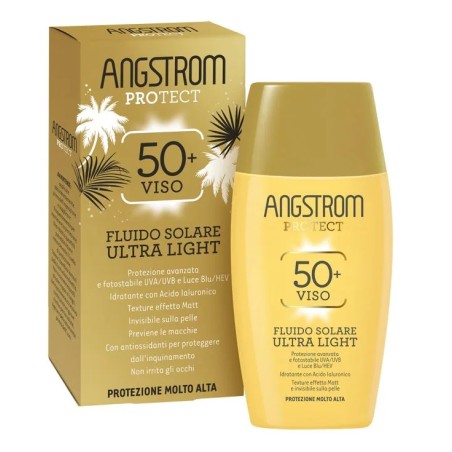 Angstrom Fluido Viso Opacizzante Anti-Imperfezioni 50+ 40 Ml