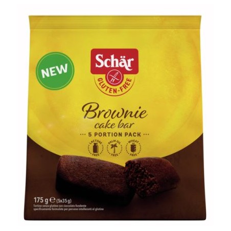 Schar Brownie Cake Bar 175 G Schar Brownie Cake Bar 175 G
