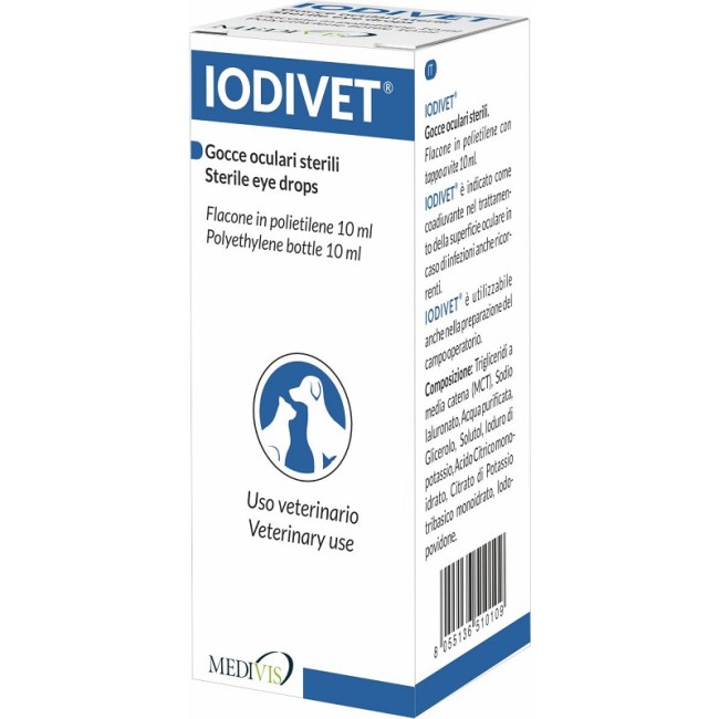 Iodivet Soluzione Oftalmica 10 Ml Iodivet Soluzione Oftalmica 10 Ml