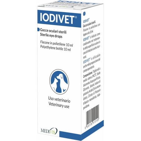 Iodivet Soluzione Oftalmica 10 Ml Iodivet Soluzione Oftalmica 10 Ml