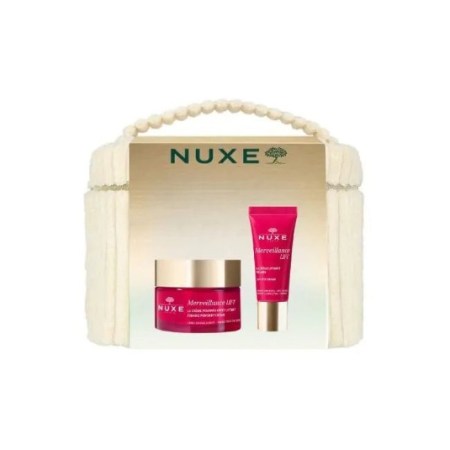 Kit Vaso da 50 ml+ Tubo da 15 Ml di Nuxe Merveillance Crema Viso giorno +Contorno Occhi Kit Vaso da 50 ml+ Tubo da 15 Ml di Nuxe Merveillance Crema Viso giorno +Contorno Occhi