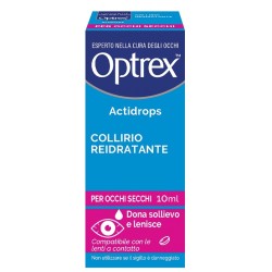 Collirio Reidratante Occhi Secchi Optrex Actidrops 10 Ml