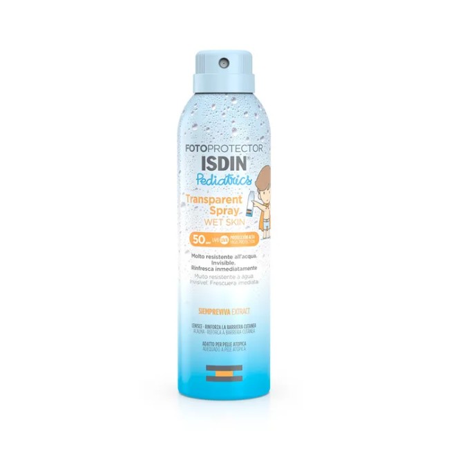 Isdin Fotoprotector Spray Trasparente Bambino Spf 50 250 ml Isdin Fotoprotector Spray Trasparente Bambino Spf 50 250 ml