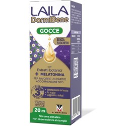 Spray da 20 ml di Laila Dormibene Integratore Per Il Rilassamento Ed Il Benessere Notturno.