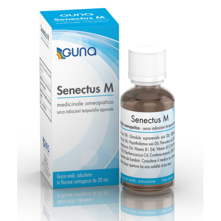 Senectus M Soluzione Orale Gocce 30ml Senectus M Soluzione Orale Gocce 30ml