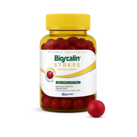Confezione da 30 gommose di Bioscalin Stress Integratore Uomo-Donna Per La Perdita Dei Capelli