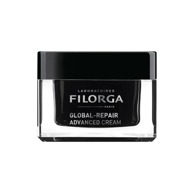 Vasetto da 50 ml di Filorga Global Repair Advanced Crema Viso Antietà Antirughe. Vasetto da 50 ml di Filorga Global Repair Advanced Crema Viso Antietà Antirughe.