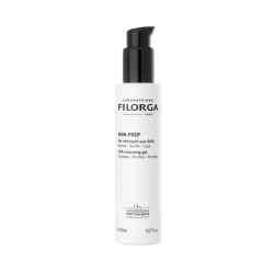 Flacone da 150 ml di Filorga Skin-Prep Gel Detergente Con Acidi AHA Per Pelle Mista E Grassa.
