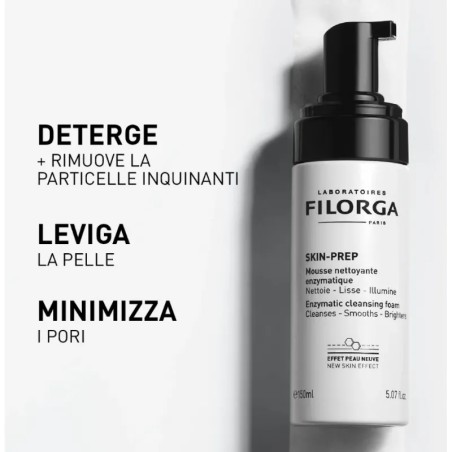 Filorga Skin Prep Mousse Detergente Purificante Illuminante 150 Ml Filorga Skin Prep Mousse Detergente Purificante Illuminante 150 Ml