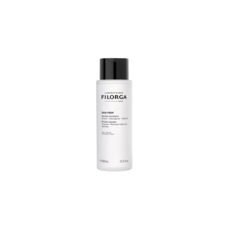 Flacone da 400 ml di Filorga Skin-Prep Soluzione Micellare Detergente E Struccante.