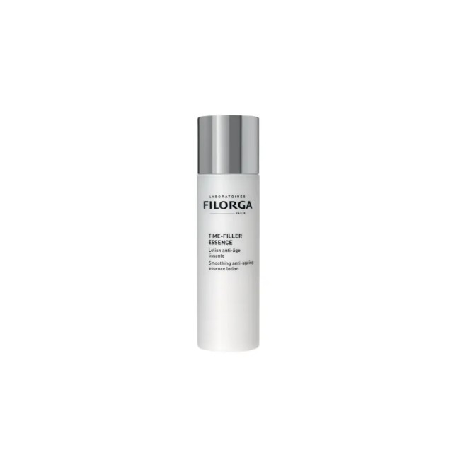 Flacone da 150 ml di Filorga Time Filler Essence Lozione Antiage Idratante Antirughe. Flacone da 150 ml di Filorga Time Filler Essence Lozione Antiage Idratante Antirughe.