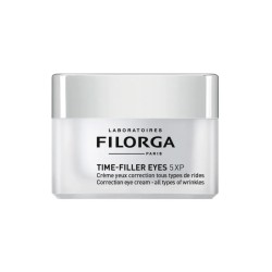 Vasetto da 15 ml di Filorga Time Filler Eyes 5XP Crema Contorno Occhi Correttiva Antirughe. Vasetto da 15 ml di Filorga Time Filler Eyes 5XP Crema Contorno Occhi Correttiva Antirughe.