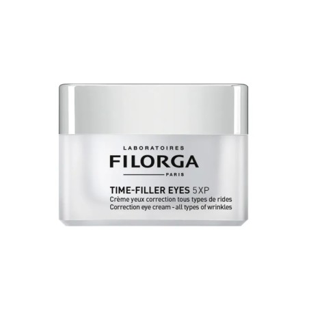Vasetto da 15 ml di Filorga Time Filler Eyes 5XP Crema Contorno Occhi Correttiva Antirughe. Vasetto da 15 ml di Filorga Time Filler Eyes 5XP Crema Contorno Occhi Correttiva Antirughe.