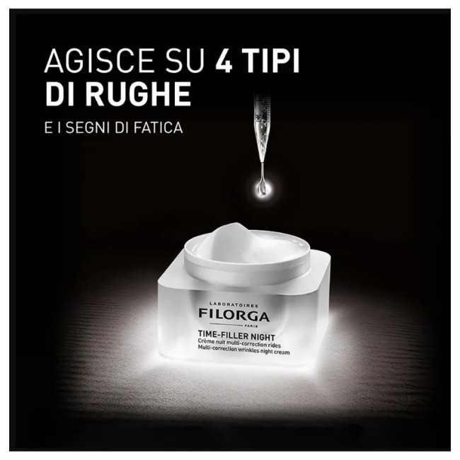 Filorga Time Filler Night 5XP Crema Notte Antirughe Intensiva 50 Ml Filorga Time Filler Night 5XP Crema Notte Antirughe Intensiva 50 Ml