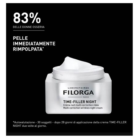 Filorga Time Filler Night 5XP Crema Notte Antirughe Intensiva 50 Ml Filorga Time Filler Night 5XP Crema Notte Antirughe Intensiva 50 Ml