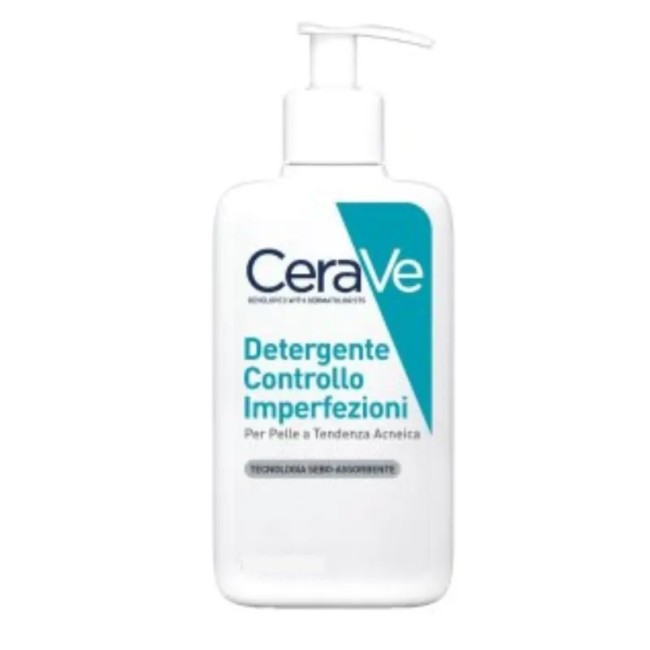 Flacone da 473 ml di Cerave Detergente Controllo Imperfezioni Per Pelle Con Acne Brufoli E Impurità. Flacone da 473 ml di Cerave Detergente Controllo Imperfezioni Per Pelle Con Acne Brufoli E Impurità.