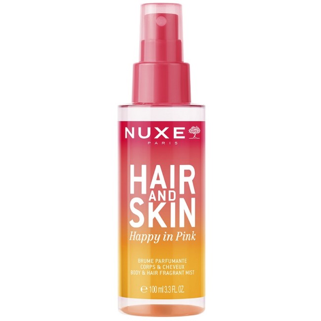 Nuxe Hair & Skin Fragrant Mist Happy In Pink Acqua Profumata 100 Ml Nuxe Hair & Skin Fragrant Mist Happy In Pink Acqua Profumata 100 Ml