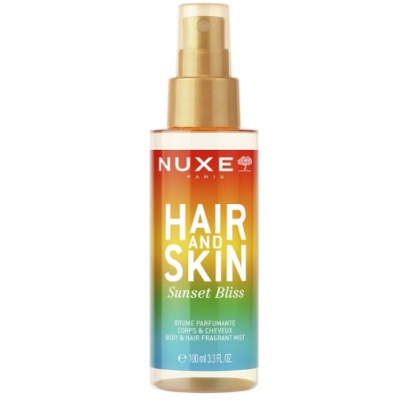 Flacone da 100 ml di Nuxe Hair&Skin Sunset Bliss Acqua Profumata Flacone da 100 ml di Nuxe Hair&Skin Sunset Bliss Acqua Profumata