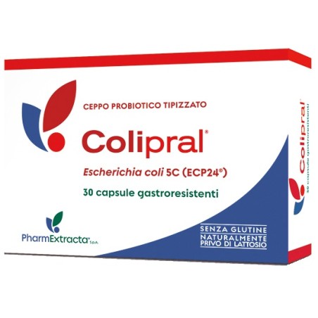 Confezione da 30 capsule di Colipral Escherichia Coli Integratore Di Probiotici Per Benessere Intestinale. Confezione da 30 capsule di Colipral Escherichia Coli Integratore Di Probiotici Per Benessere Intestinale.