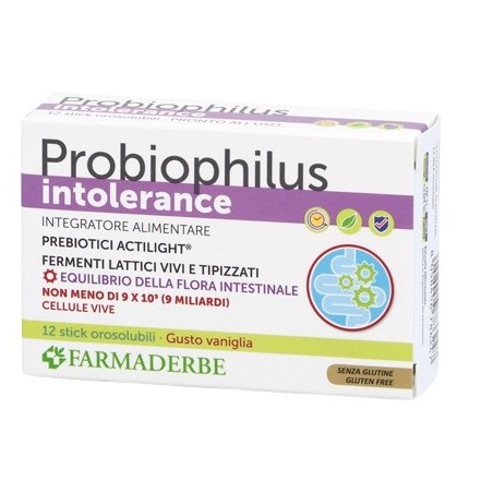 Probiophilus Intollerance 12 Stick Pack Probiophilus Intollerance 12 Stick Pack