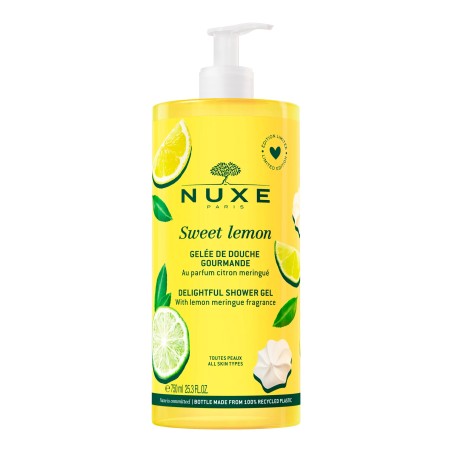 Nuxe Sweet Lemon Docciaschiuma Profumato alla Meringa al Limone 750 Ml