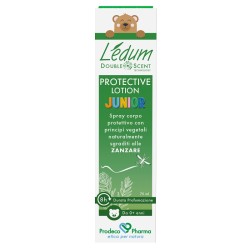 Flacone da 75 ml di GSE Ledum Protective Lotion Junior protezione antizanzare per bambini.