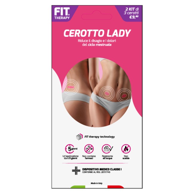 Fit Therapy Kit Cerotto Lady 2 Pezzi Fit Therapy Kit Cerotto Lady 2 Pezzi