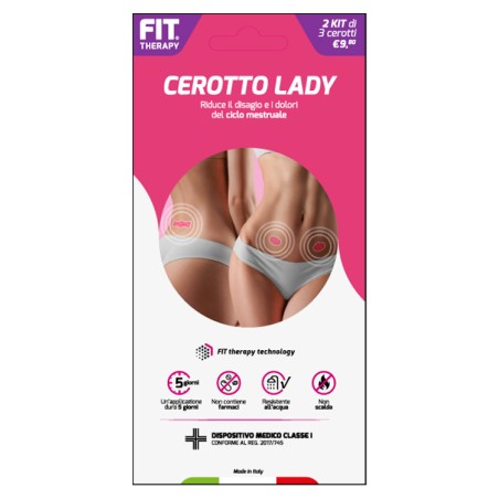 Fit Therapy Kit Cerotto Lady 2 Pezzi Fit Therapy Kit Cerotto Lady 2 Pezzi