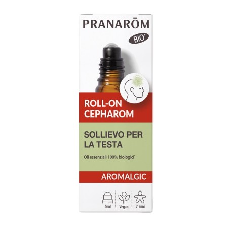 Pranarom Roll On Cepharom Head Tension Aromalgic 5 Ml