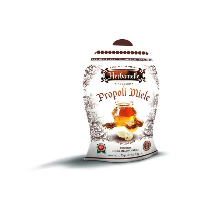 Herbamelle Caramelle Miele Propoli 75 G Herbamelle Caramelle Miele Propoli 75 G