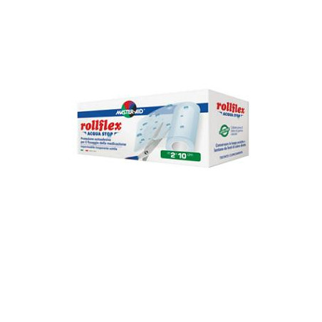 CEROTTO ADESIVO IMPERMEABILE MASTER-AID ROLLFLEX ACQUASTOP 2X10