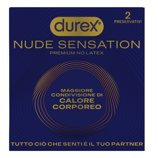 Preservativo Durex Nude Sensation 2 Pezzi Preservativo Durex Nude Sensation 2 Pezzi
