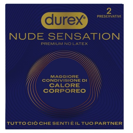 Preservativo Durex Nude Sensation 2 Pezzi Preservativo Durex Nude Sensation 2 Pezzi