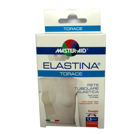 RETE TUBOLARE ELASTICA IPOALLERGENICA MASTER-AID ELASTINA TORACE 5 MT IN TENSIONE CALIBRO 8 CM RETE TUBOLARE ELASTICA IPOALLERGENICA MASTER-AID ELASTINA TORACE 5 MT IN TENSIONE CALIBRO 8 CM