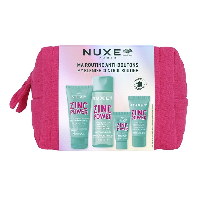 Cofanetto viso anti-imperfezioni con detergente, lozione, fluido mat e siero viso anti-impurità. Cofanetto viso anti-imperfezioni con detergente, lozione, fluido mat e siero viso anti-impurità.