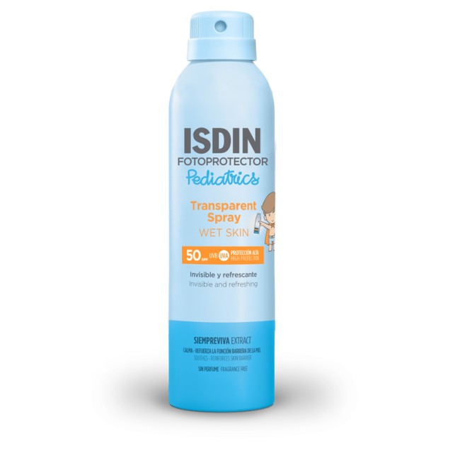 Transparent Spray Wet Skin Pediatrics Spf50 250 Ml Transparent Spray Wet Skin Pediatrics Spf50 250 Ml