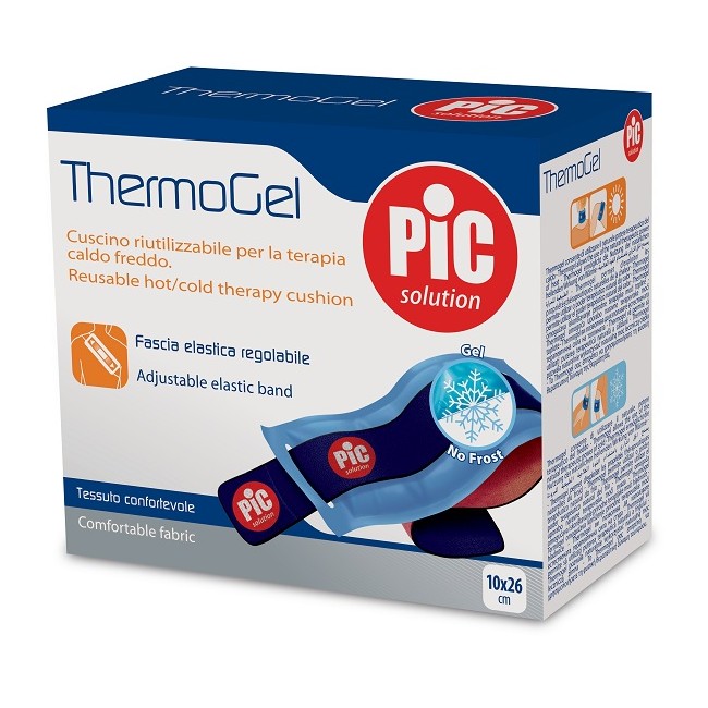 Cuscino Thermogel Terapia Caldo Freddo 10x26 Cm Con Fascia Elastica Itc