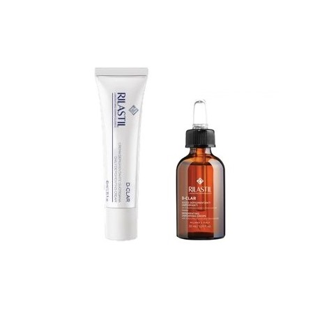 RILASTIL D CLAR COFANETTO 1 RILASTIL D CLAR CREMA DEPIGMENTANTE 40 ML + 1 RILASTIL D CLAR GOCCE