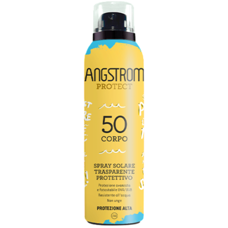 Angstrom Solare Spray Trasparente Spf50+ 200 Ml