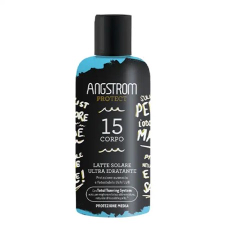 Angstrom Latte Solare Idratante Protettivo Spf15 200 Ml