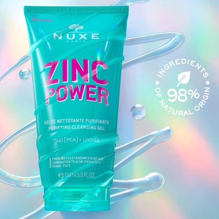 Nuxe Zinc Power Gel Detergente Purificante Per Pelle Grassa 150 Ml Nuxe Zinc Power Gel Detergente Purificante Per Pelle Grassa 150 Ml