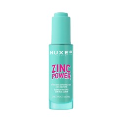 Flacone da 30 ml di Nuxe Zinc Power Siero Viso Anti-Imperfezioni Per Pelle Grassa E Acneica. Flacone da 30 ml di Nuxe Zinc Power Siero Viso Anti-Imperfezioni Per Pelle Grassa E Acneica.