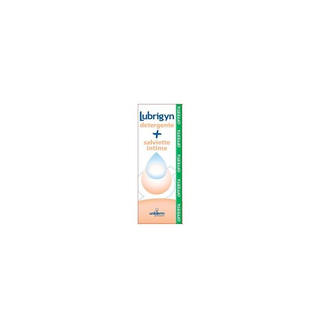 LUBRIGYN COFANETTO DETERGENTE 200 ML + 15 SALVIETTINE LUBRIGYN COFANETTO DETERGENTE 200 ML + 15 SALVIETTINE