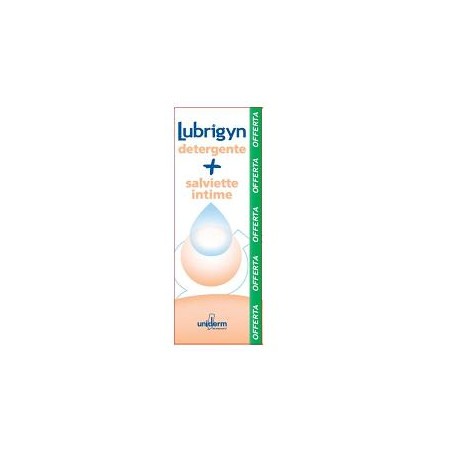 LUBRIGYN COFANETTO DETERGENTE 200 ML + 15 SALVIETTINE LUBRIGYN COFANETTO DETERGENTE 200 ML + 15 SALVIETTINE
