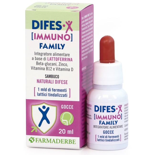 Difes-x Immuno Family Gocce 20 Ml Difes-x Immuno Family Gocce 20 Ml