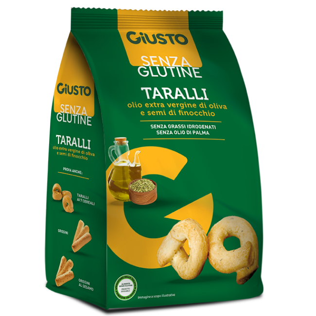 Giusto Senza Glutine Taralli Finocchio 175 G