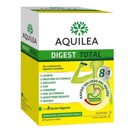 Aquilea Digest Total Rimedio Per Disturbi Gastrici 12 Stick Aquilea Digest Total Rimedio Per Disturbi Gastrici 12 Stick