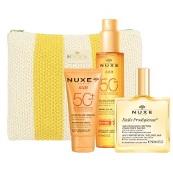 Nuxe Trousse My Summer Essentials Crema Solare Viso Spf 50 + Huile Prodigieuse+ Olio Solare Spf50