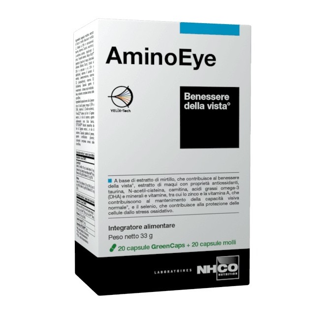 Nhco Aminoeye 20 Capsule Green Caps + 20 Capsule Molli